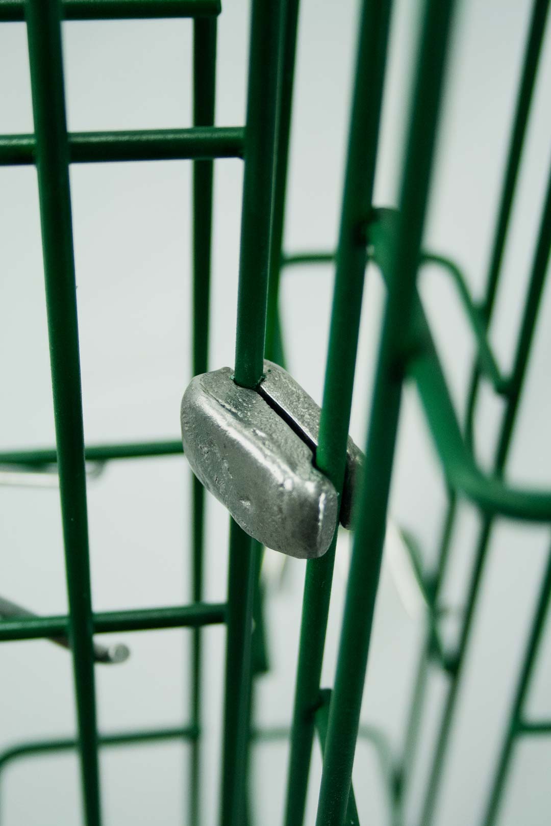 A mirror created by Jannis Schäfer Studio, made from upcycled cable trays and hand catsed aluminium pieces. This object, titled 'Totem Coatrack 01,' is part of a series of recycled and transformed designs. Kartell, Brutalist, Bauhaus, Design, Limestone, Artefact
